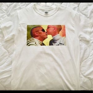 White Bad Bunny T shirt